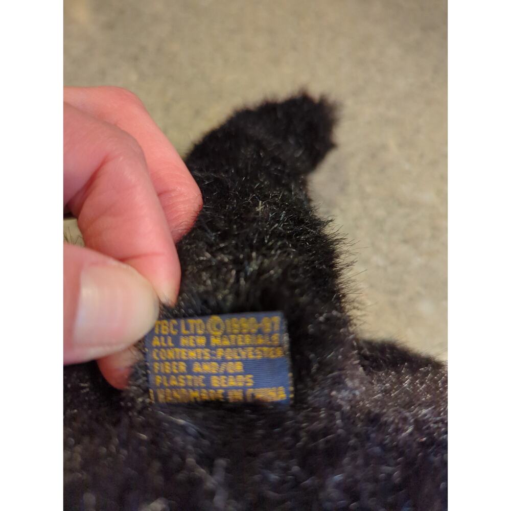 Boyds Bears Puck Black Cat Costume Archive Collection Articulated Arms & Legs 10 - Picture 8 of 8